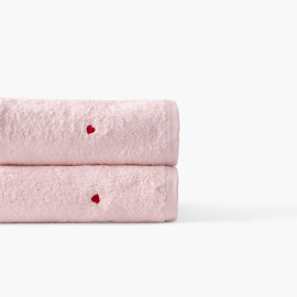 Cotton bath towel Adore dragée