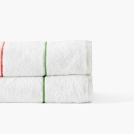 Rosella white cotton towel