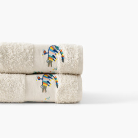 Pinata sand organic cotton bath towel