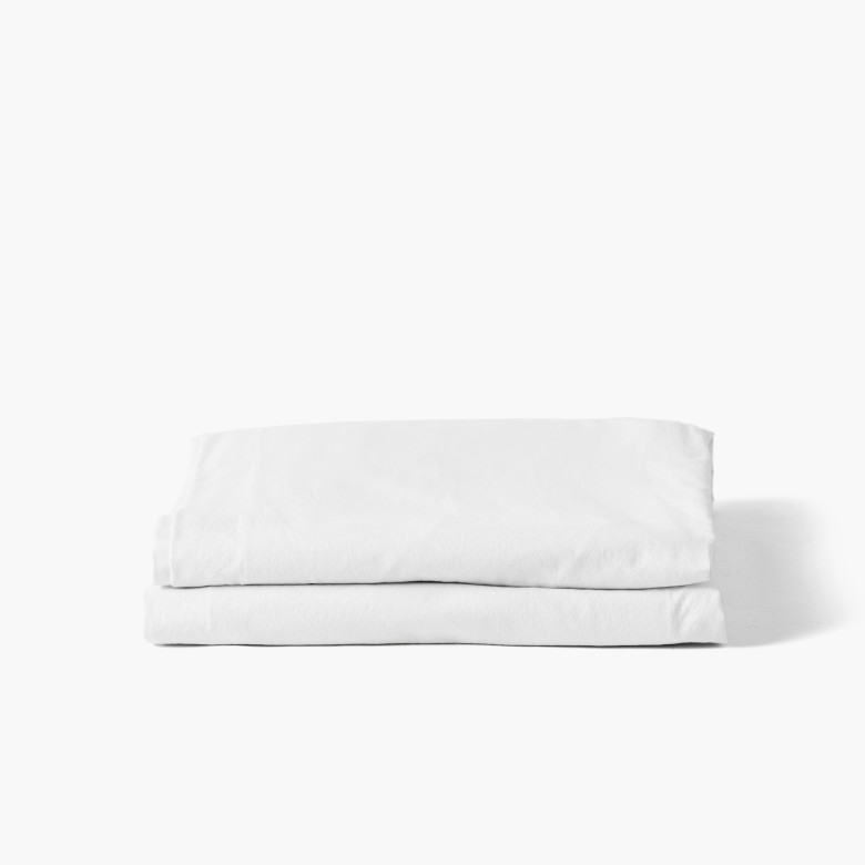 Complet de draps de lit en pur coton Mesure feuilles Un Carré